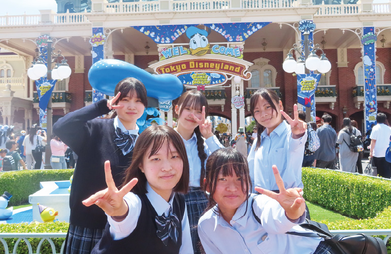 遠足の写真です。